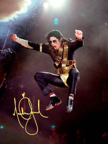 Michael jackson signed - michael,