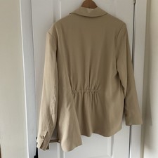 Ladies linen Mix Jacket Large