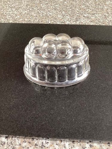 Glass jelly mould - glass,