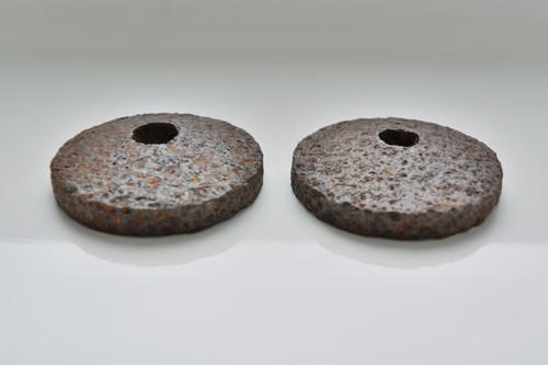 Steel disk from - steel, (pusher)