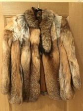  AMAZING REAL RED FOX COAT