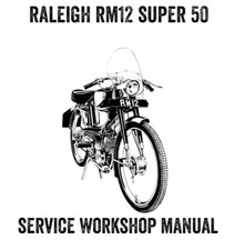 1965-1967 RM12 Super 50 Moped