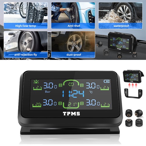 Car wireless solar tpms lcd - wireless,