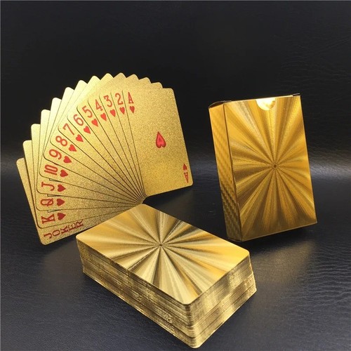 Golden waterproof playing - golden,