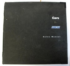 FIAT ALFA ROMEO Range Cars Sales Manual Dealers Brochure Guide c1993 Panda ++