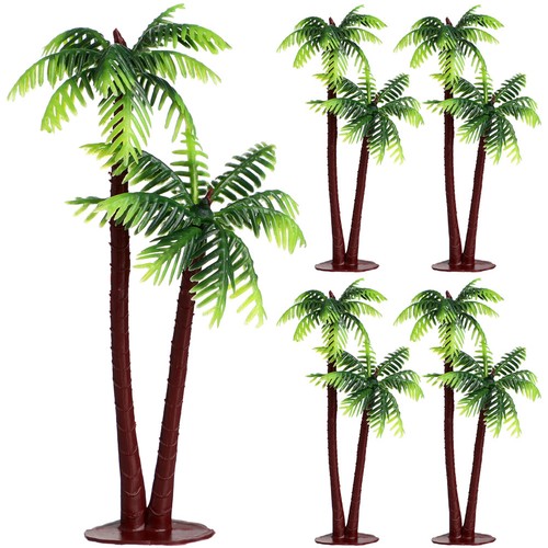 Plastic coconut palm tree - plastic,