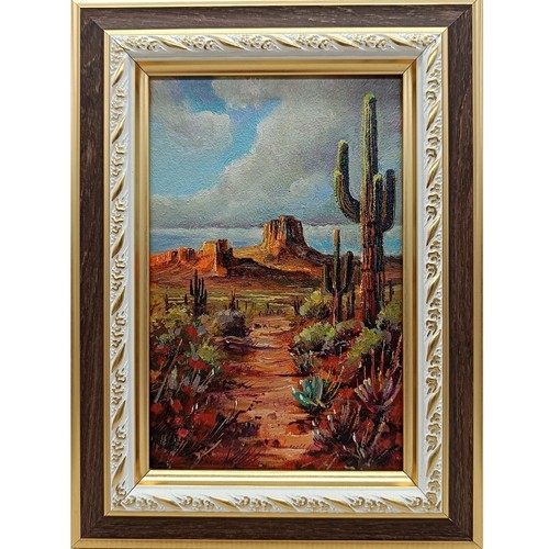 Original oil painting summer - oil,