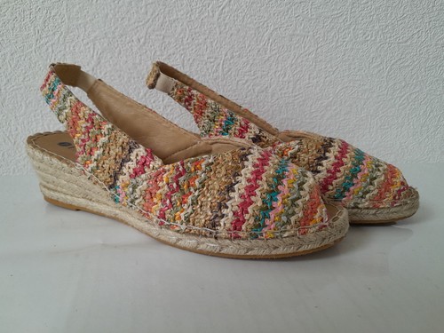 Pavers espadrille wedge woven - pavers,