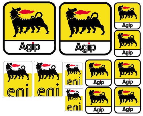 Kit pcs agip eni decal - fe,