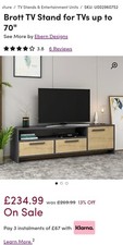 Brand new TV Unit for up to