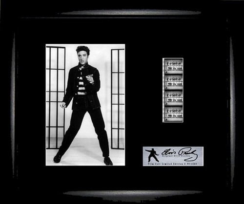 Elvis presley single film cell - presley,