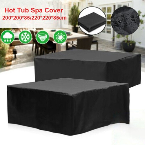 Square hot tub winter - tub,