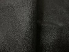 Jet Black Lightly Grained leather 1mm 7" x 13" *BK575