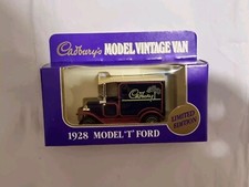 LLEDO CADBURY'S CADBURY MODEL VINTAGE VAN 1928 MODEL T FORD USED MINT .,.