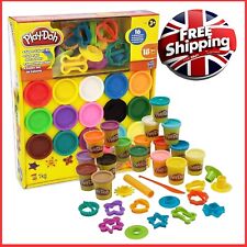 Play-Doh 18 Colours Modelling Compound Set with 16 Tools & Accessories