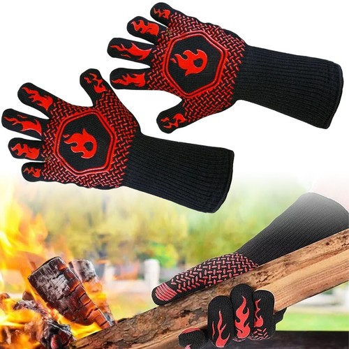 Bbq gloves extreme heat - 2x,