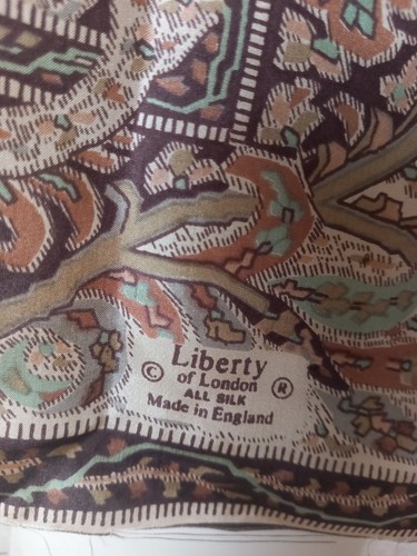 Liberty silk scarf - silk, imperfect