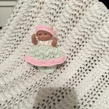 Berenguer  5 Inch Dolls Hand Knitted CLOTHES  Doll Not Included 