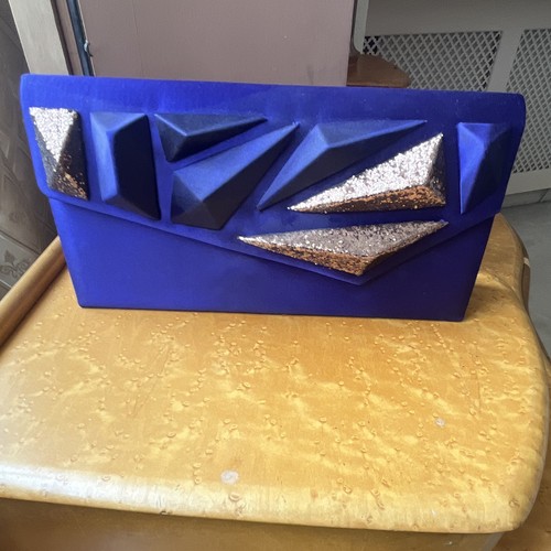 Reiss perry clutch bag - reiss, purple