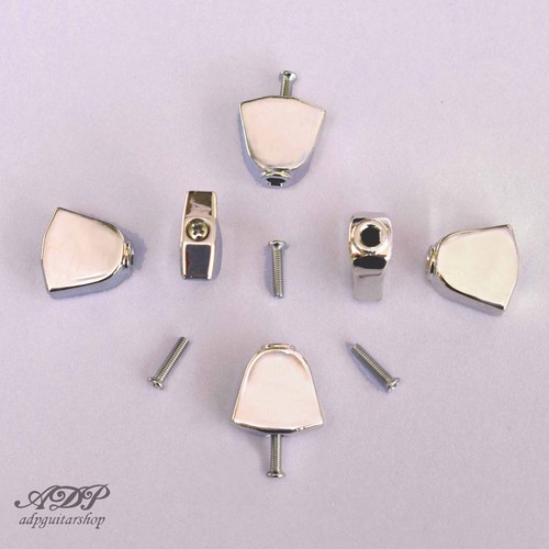 Nickel metal keystone knobs - keystone,