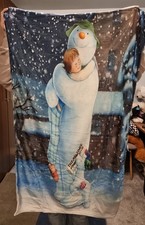The Snowman And Snowdog Raymond Briggs Brand New Soft Blanket