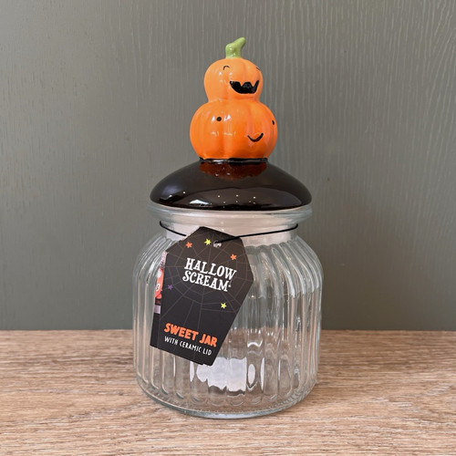 Halloween sweet jar clear - sweet,
