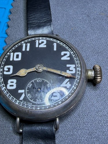 Antique ww1 era swiss sterling - antique,