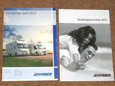 2012 HYMER MOTORHOMES RANGE Sales Brochure (FRENCH) Van Tramp Exsis Starline S 