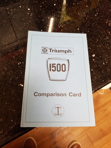 Triumph 1500 fwd - fwd, car