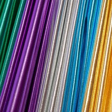 Metallic Stretch Foil Lame On