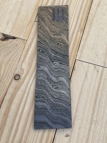 Damascus steel billet - steel, bar