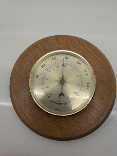 Vintage french brass wood - vintage,