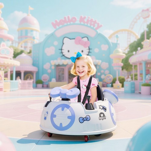 Hello kitty kids bumper car - hello,