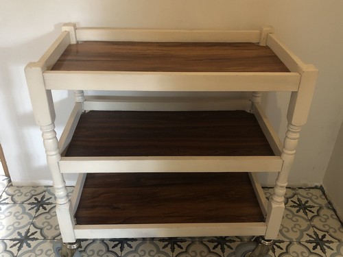 Vintage 60s wooden tier - 3,
