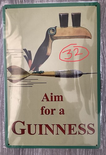 Guinness metal signs - signs, x
