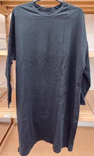 Yohji yamamoto black cotton - black,