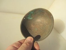 Victorian Copper Scale Pans Scales Dish Antique Weighing Vintage Bowls Old 4"W