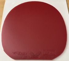 Butterfly Tenergy 05 Table Tennis Rubber, Red, 1.7 Sponge, Used Once