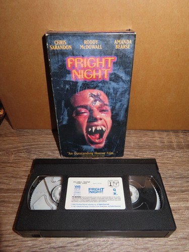 Fright night vhs columbia - fright,