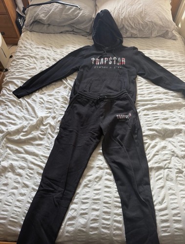 Trapstar men black 2pc - men's,