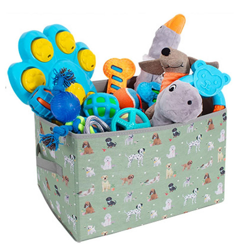 Dog puppy toy storage box - puppy,
