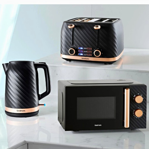 Goodmans black rose gold - gold, 3pc