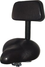 Bicycle seat with backrest