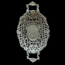 Vintage Art Deco Pewter Footed