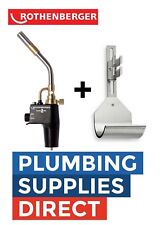 * Rothenberger Superfire 2 Brazing Solder Blow Torch with Heat Deflecter Guard 