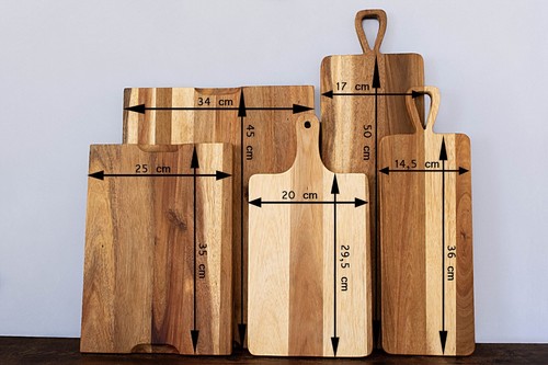 Handmade solid wood acacia - solid,