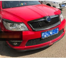 GLOSS BLACK FOR SKODA OCTAVIA MK2 FRONT RADIATOR BUMPER GRILLE HONEYCOMB MESH