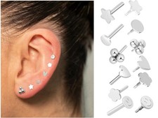 Sterling Silver Star Stamping