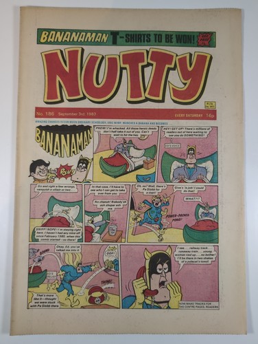 Nutty comic featuring - nutty,