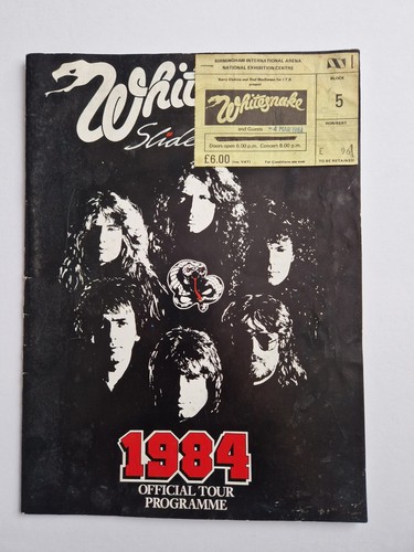 Whitesnake slide 1984 - it, in